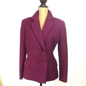$680 "Dei Tre" Made in Italy WOOL COAT JACKET* 12